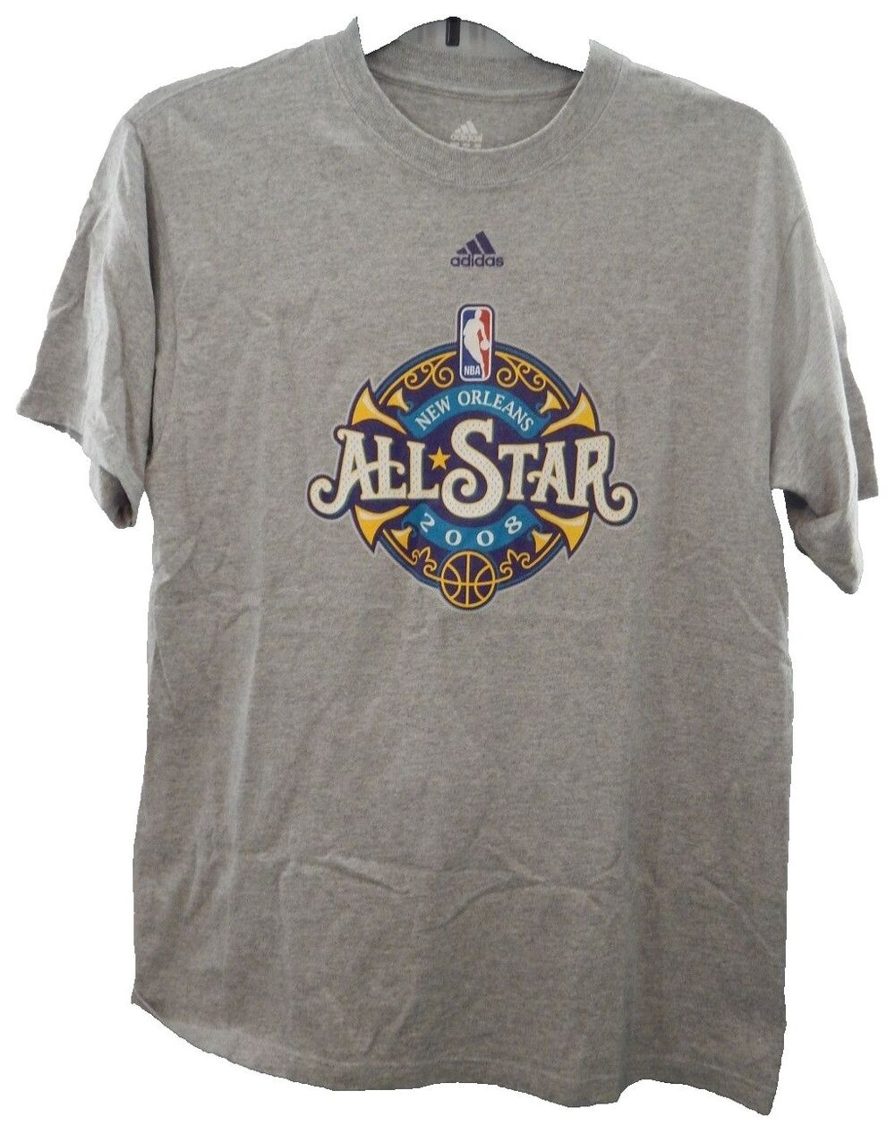NBA All-Star Game 2008 New Orleans Exclusive Collection S/S T-Shirt Size Medium